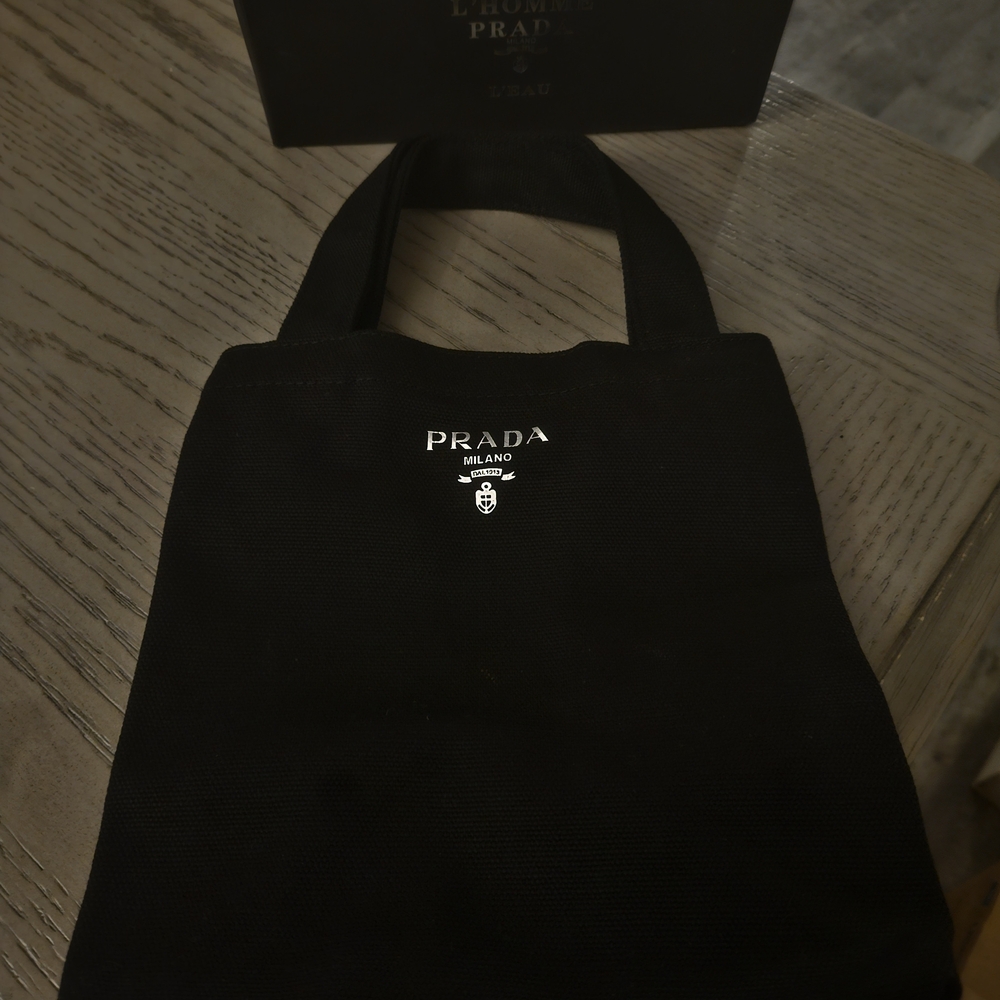 Prada Black Canvas Bag